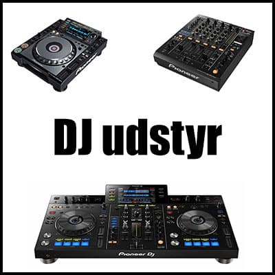 Varekategorien DJ udstyr